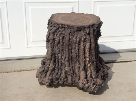 artificial tree stumps for garden.